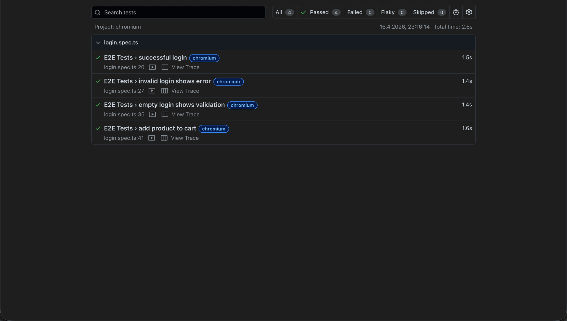 Playwright Automation Suite